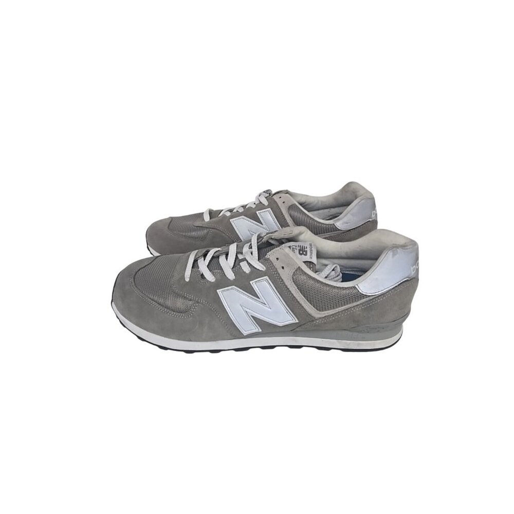 New Balance Men's 574 Core M574EGG Athletic Shoe Gray Size 18D - Picture 5 of 9